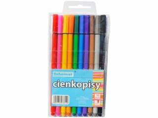 Cienkopisy 10 kolor�w SCHEMAT 0.4mm (8149)