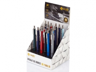 D�ugopis automatyczny 0,8 mm ZENITH 7 CLASSIC mix kolor�w - 20 szt. display  [opakowanie=20szt]