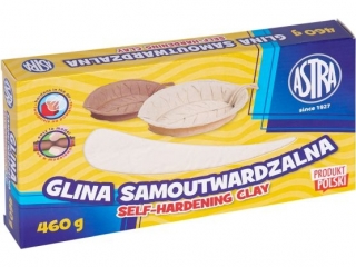 Glina samoutwardzalna ASTRA 460g - bia�a