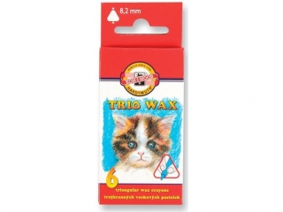 KIN KREDKI TRIO WAX  8271/1 6 KOL. 8, 2 MM