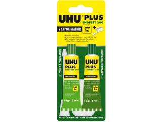 KLEJ EPOKSYDOWY PLUS ENDFEST 300, 33G  (18G �YWICA+15G UTWARDZACZ) BLISTER UHU