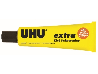 KLEJ UNIWERSALNY EXTRA GEL 31ML OPAKOWAN IE KARTONOWE UHU [opakowanie=10szt]