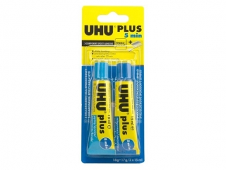 KLEJ �YWICZNO-EPOKSYDOWY PLUS 2X15ML BLI STER UHU