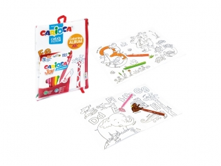 Kolorowanka CARIOCA plus 10 pisak�w