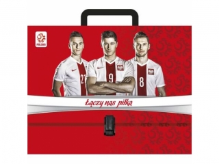 Teczka z r�czk� A4 tw.oprawa PZPN