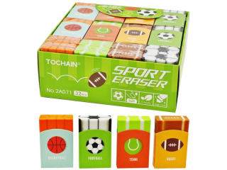 Gumka do o��wka sport, TOCHAIN [opakowanie=32szt]