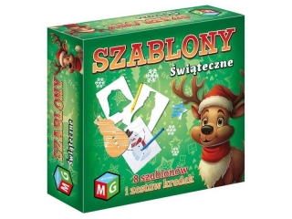 SZABLONY �WI�TECZNE RENIFER - ZABAWKA KREATYWNA