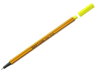 Cienkopisy TOMA F-Liner 0, 4mm, pomara�czowa obudowa. - ��ty [opakowanie=10szt]TO-344 ��ty
