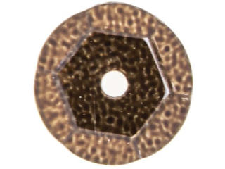 Cekiny b�yszcz�ce rozmiar: 6mm waga: 10g kolor: br�zowy