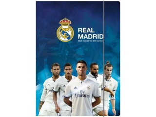 Teczka z gumk� A4 Real Madrid 3  [opakowanie=10szt]
