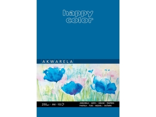 Blok akwarelowy A5 10k. HAPPY COLOR 250g