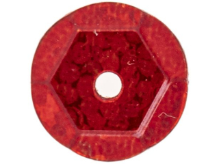 Cekiny hologramowe rozmiar: 8mm waga: 10g  kolor: czerwony
