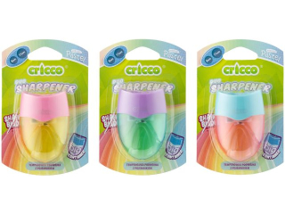 TEMPER�WKA PODW�JNA OWALNA CRICCO Z POJE MNIKIEM, PASTEL , 1 SZT. BLISTER [opakowanie=12szt]