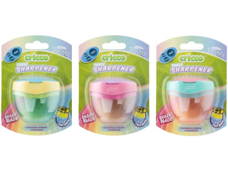 TEMPER�WKA POTR�JNA CRICCO Z POJEMNIKIEM, PASTEL , 1 SZT. BLISTER [opakowanie=12szt]