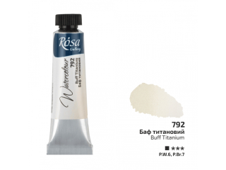 ROSA GALLERY FARBA  AKWARELOWA  BUFF TITANIUM 792 10 ML TUBA [opakowanie=4szt]