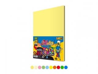 Papier ksero A4 mix 10 kolor�w 100 arkuszy INTES/PASTEL PAS-