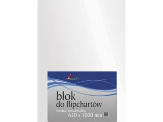 BLOK DO FLIPCHART�W A1/25ark. g�adki