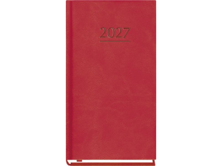 Kalendarz kieszonkowy MP 2027 - czerwony