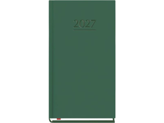 Kalendarz kieszonkowy MP 2027 - ciemnozielony