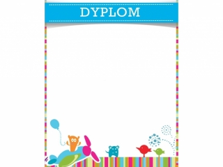 Dyplomy BENIAMIN dzieci�ce A4 20szt. - Samolocik