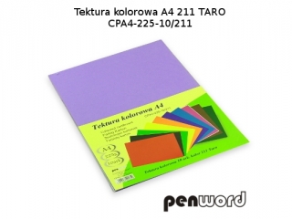 BRYSTOL/TEKTURA KOL. A4 211 TARO/FIOLETOWACPA4-225-10�(SZPSH)