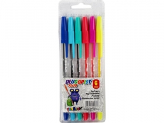 D�ugopisy fluo FUN&JOY 6 kolor�w