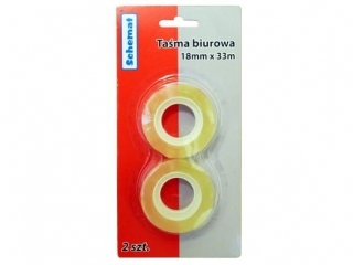 Ta�ma biurowa 18mm x 36yd op. 2 szt. 0631