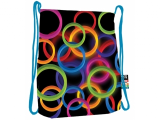 PLECAK NA SZNURKACH STRIGHT SO-11 NEON CIRCLES