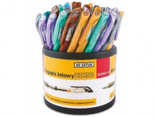 DONG-A D�UGOPIS �ELOWY ZONE METALLIC  DISPLEJ 60 SZT. MIX KOLOR�W