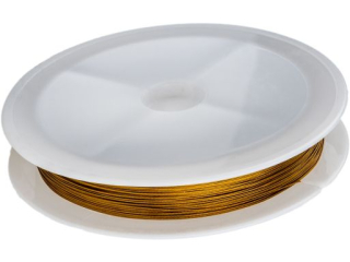 Linka jubilerska DA-3277 kolor z�oty, rozm. 0, 3mm x 30m