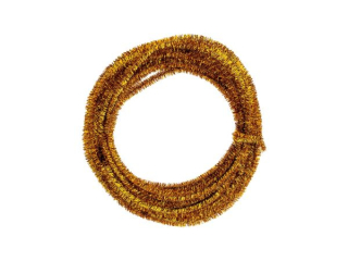 Drucik pluszowy DPK-30 metalizowany z�oty, rozm. 6mm x 11m