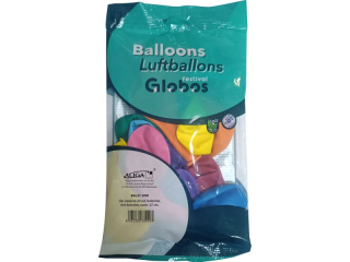 Balony BAL27-20M metal., mix kolor�w, rozm. 27cm, op. 20szt.