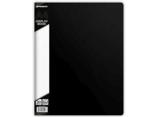 Album ofertowy PENMATE A4 PP-120, 20 koszulek, czarny