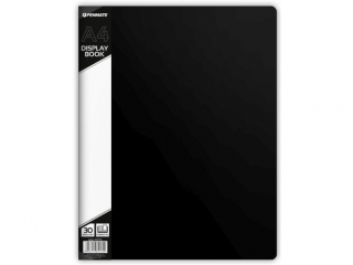 Album ofertowy PENMATE A4 PP-130, 30 koszulek, czarny