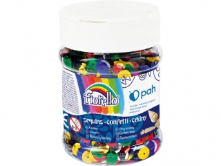 Cekiny confetti FIORELLO GR-C90-8 k�ko �amane s�oik 90g