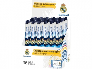D�ugopis automatyczny 0, 7 mm RM-154 REAL MADRID - 36 szt. display  [opakowanie=36szt]