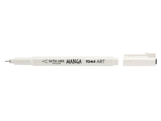 Cienkopisy TOMA Manga 4 konc�wki 0, 03mm/03, mm/1, 0mm/brush - 0, 3mm [opakowanie=4szt]TO-346 0, 3mm