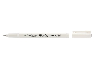 Cienkopisy TOMA Manga 4 konc�wki 0, 03mm/03, mm/1, 0mm/brush - 0, 03mm [opakowanie=4szt]TO-346 0, 03mm