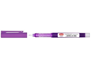 Cienkopisy kapilarne TOMA , ko�c�wka 0, 5mm, 8 kolor�w - fioletowy [opakowanie=10szt]TO-347 fioletowy