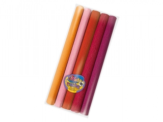 Bibu�a MINI 25x200 cm mix ODCIENI CZERWIENI 5 kolor�w PAS-6758