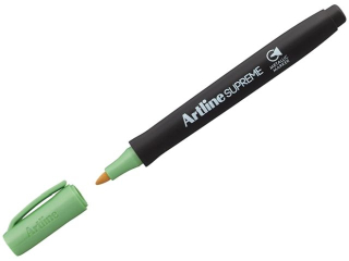 Marker permanentny ARTLINE SUPREME METALIC - zielony metaliczny [opakowanie=12szt]