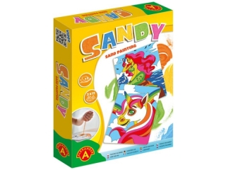 SANDY-PIASKOWE MALOWANKI - SYRENKA, JEDNORO�EC/MERMAID, UNICORN (2549)
