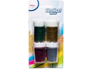 Brokat sypki rozmiar: 8g x 4 ilo��: 4 szt kolor: mix