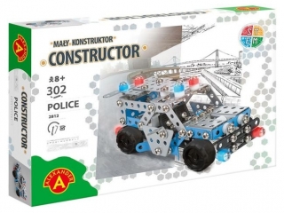 MA�Y KONSTRUKTOR /CONSTRUKTOR POLICE PATROL CAR (2812)