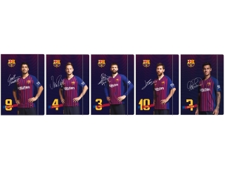 Teczka z gumk� A4 ASTRA FC Barcelona Barca Fan 7