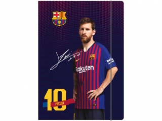 Teczka z gumk� A4 FCB Barca Fan 7  [opakowanie=10szt]