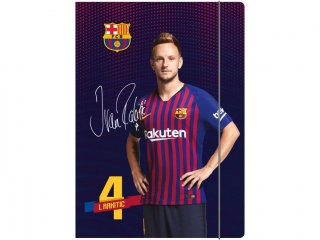 Teczka z gumk� A4 FCB Barca Fan 7  [opakowanie=10szt]