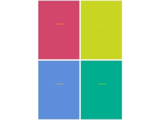 Brulion ok�adka p�twarda A5 80k. ASTRA kremowy papier, kratka