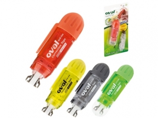 Korektor w ta�mie OVAL QCR-506 + wk�adbia�y5 mm x 6 m (SZ)