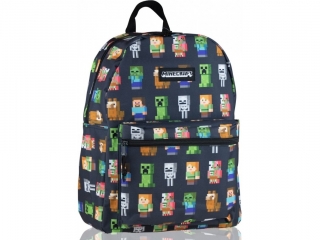 Plecak m�odzie�owy MINECRAFT MULTI CHARACTER  [opakowanie=20szt]